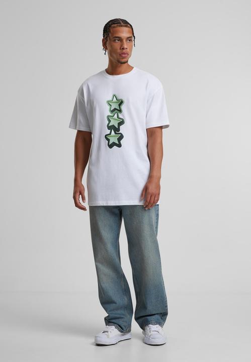 Actual product image Urban Classics Upscale Peace&Love Heavy Oversize Tee - 176629 (S)