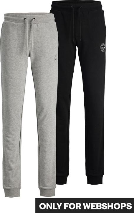 Actual product image Jack & Jones Boys 2 Pack Sweat Pants (152)
