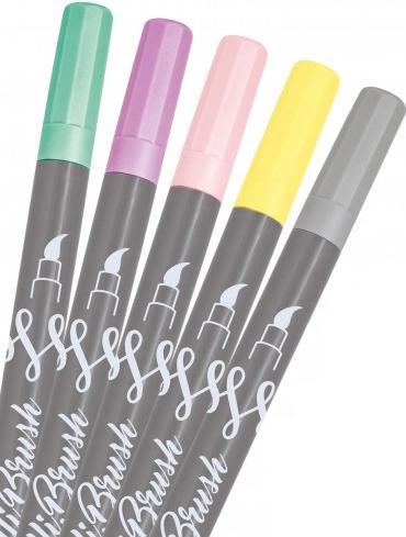 Actual product image Online Callibrush Handlettering (Multicoloured, 5 x)