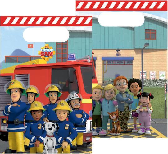 Produktbild Amscan Mitgebsel Tüten Feuerwehrmann Sam