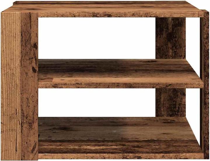 Produktbild VidaXL Couchtisch Altholz-Optik 58x58x40 cm Holzwerkstoff (58 x 58 x 40 cm)