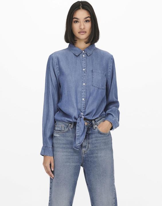 Immagine prodotto JdY Camicia di jeans con dettaglio nodo (34)