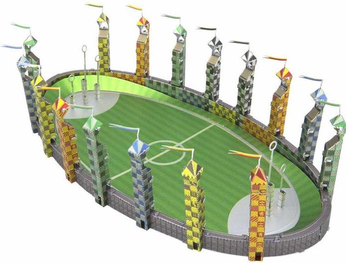 Image du produit Metal Earth Harry Potter Quidditch Pitch