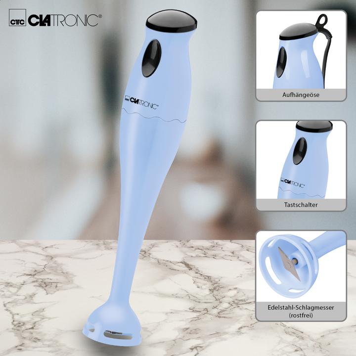 Actual product image Clatronic SM 3577 Hand Blender with Blender Bowl
