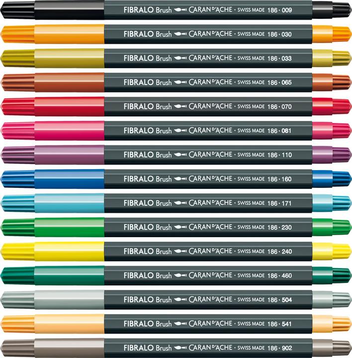 Produktbild Caran d'Ache Fibralo Brush (Türkis, Blau, 1 x)