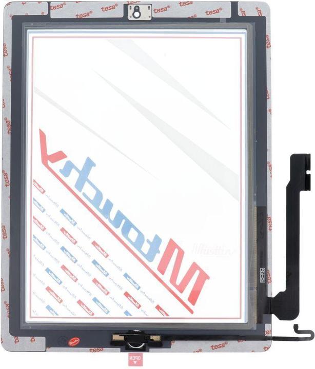 Produktbild Samsung Consumables! Musttby MUSTTBY Touch screen + back sticker + Home for iPAD 4 (white) (iPad 4)