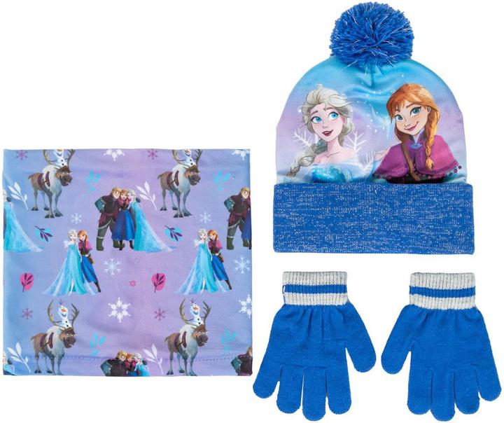 Produktbild Disney 3 Satz Stücke Snood Frozen (One Size)