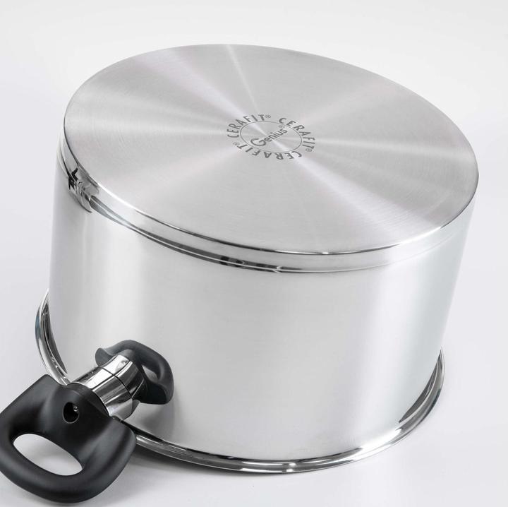 Produktbild Genius Cera Steel Topf 20cm ed (20 cm, Kochtopf, Edelstahl)
