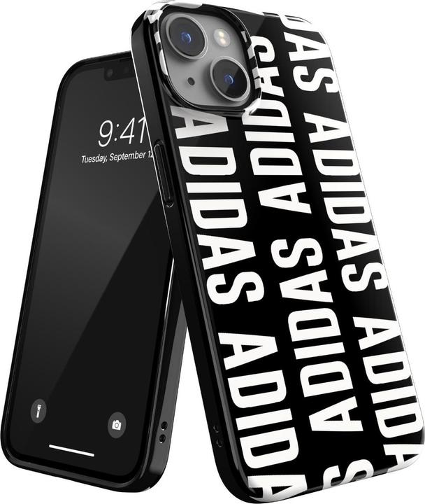 Immagine prodotto adidas OR Custodia a scatto Logo iPhone 14 6.1" czarny/nero 50245 (Apple iPhone 14)
