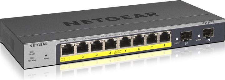 Image du produit Netgear GS110TP-300EUS (10 Ports)