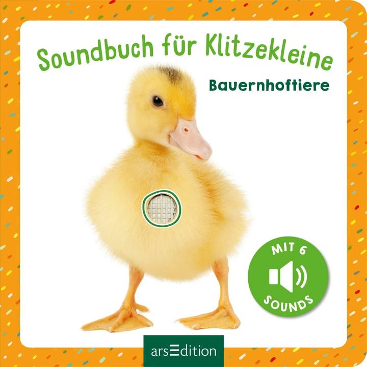 Actual product image Sound book for tiny tots - farm animals (German)