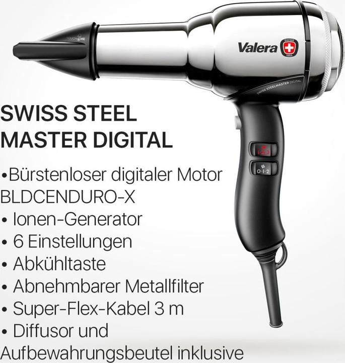 Immagine prodotto Valera Swiss Steel-Master "Digital" Cromo