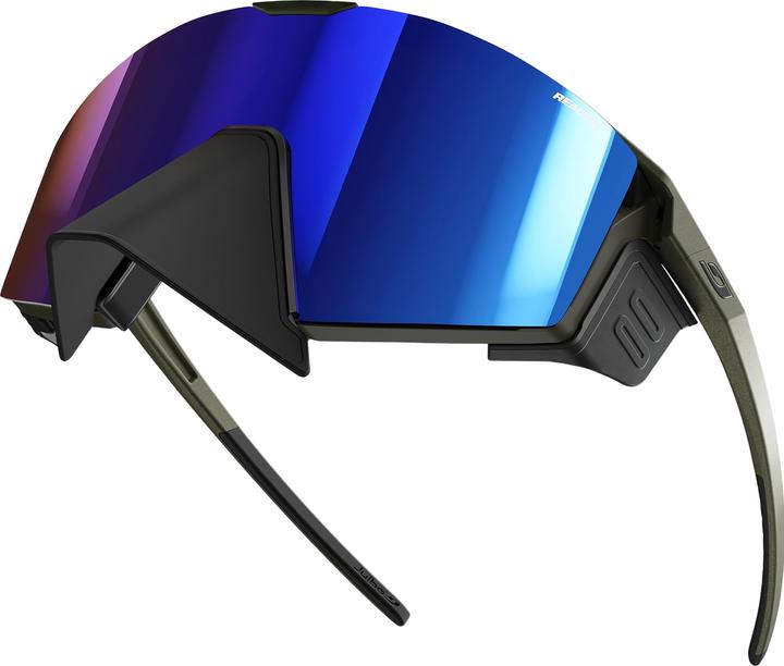 Actual product image Julbo Edge Cover Grün Army Schwarz REACTIV 24 (Black, green army, Blue)