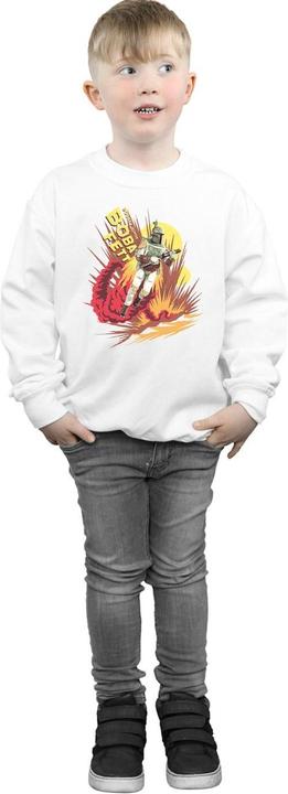 Image du produit Star Wars - Sweat BOBA FETT ROCKET POWERED - Garçon (152, 158)