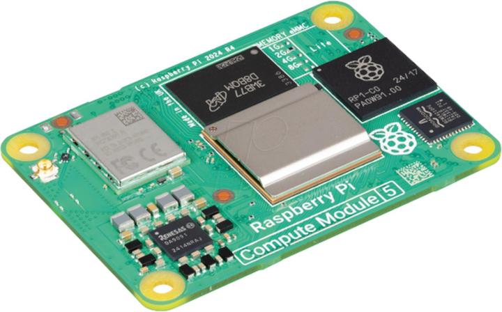 Actual product image Raspberry Pi CM5102016 Compute Module 5 WiFi 2GB RAM 16GB eMMC