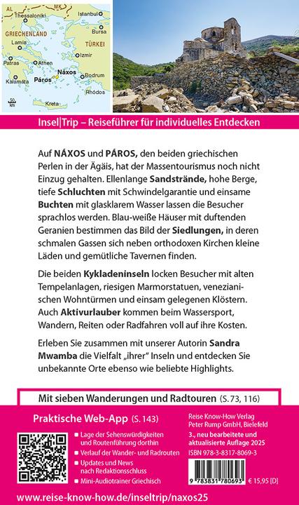 Produktbild InselTrip Náxos und Páros (Deutsch, Sandra Mwamba, 2025)