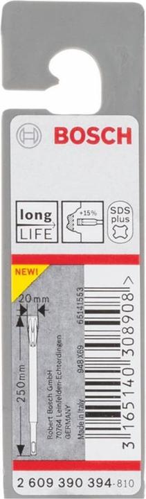 Image du produit Bosch Professional Zubehör Burin plat PRO SDS plus-5C, 20 x 250 mm (20 mm)