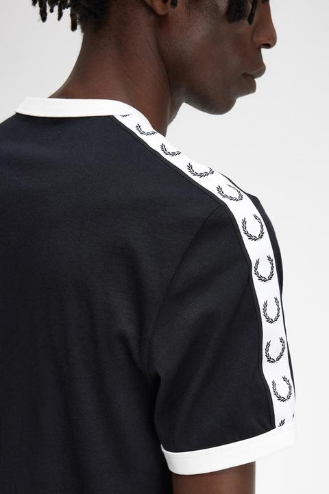 Actual product image Fred Perry Contrast trim T-shirt with band (XL)