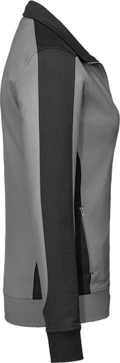 Actual product image Hakro Ladies sweat jacket Contrast Perf ormance titanium/anthracite size 5XL (5XL)