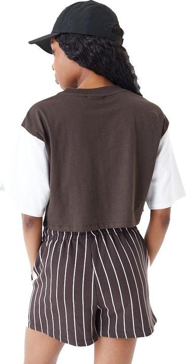 Produktbild New Era Ladies Cropped Raglan Top braun - L (L)