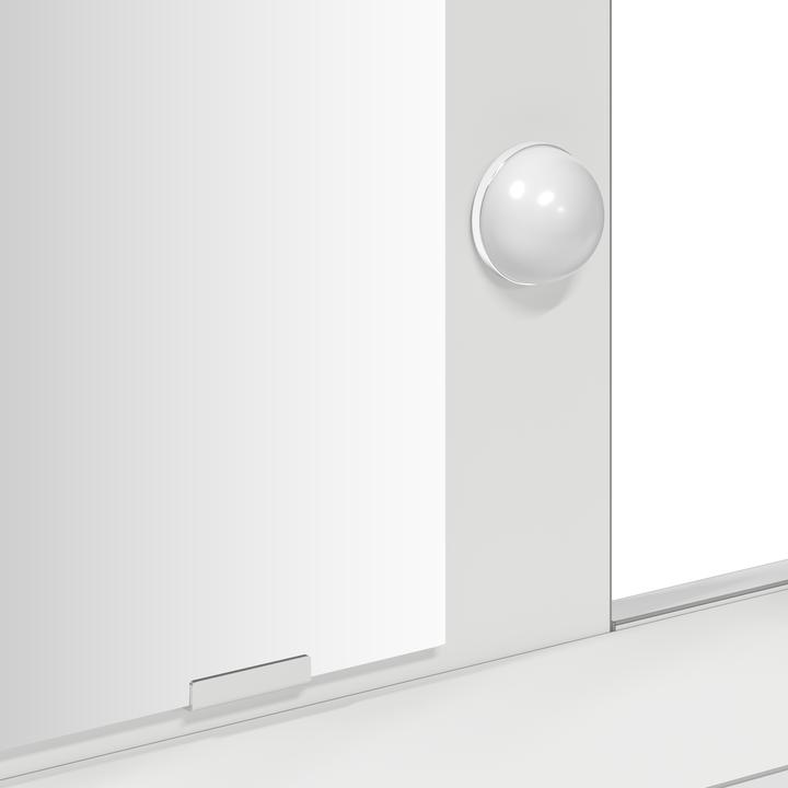 Image du produit VidaXL Coiffeuse Blanc MDF 100 x 41 x 140 cm Coiffeuse