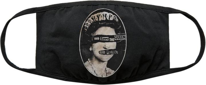 Produktbild Sex Pistols God Save The Queen Mundund Nasenschutzmaske
