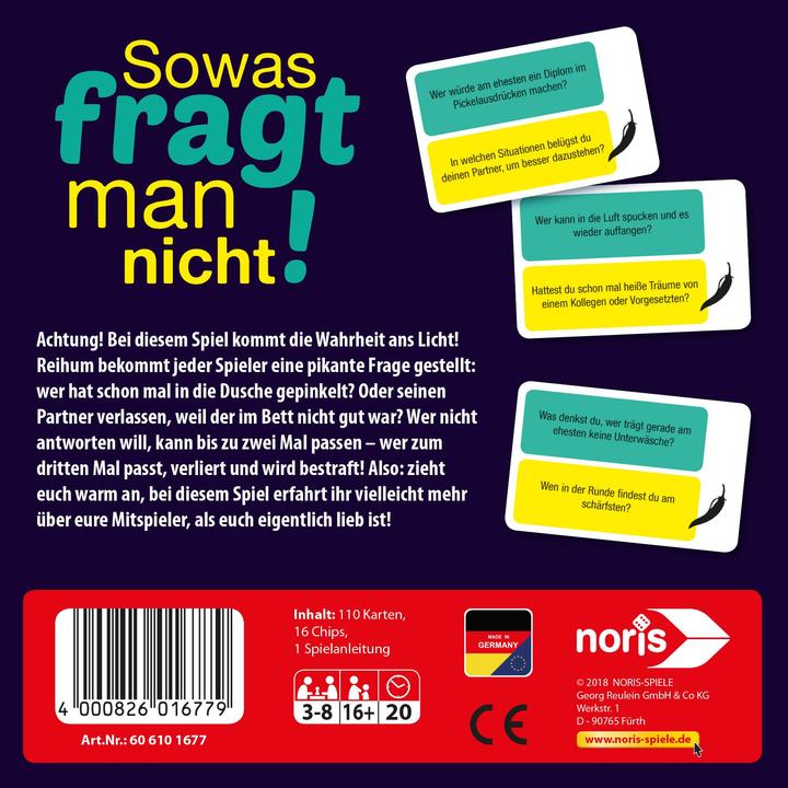 Image du produit Noris On ne demande pas de telles choses! (Allemand)