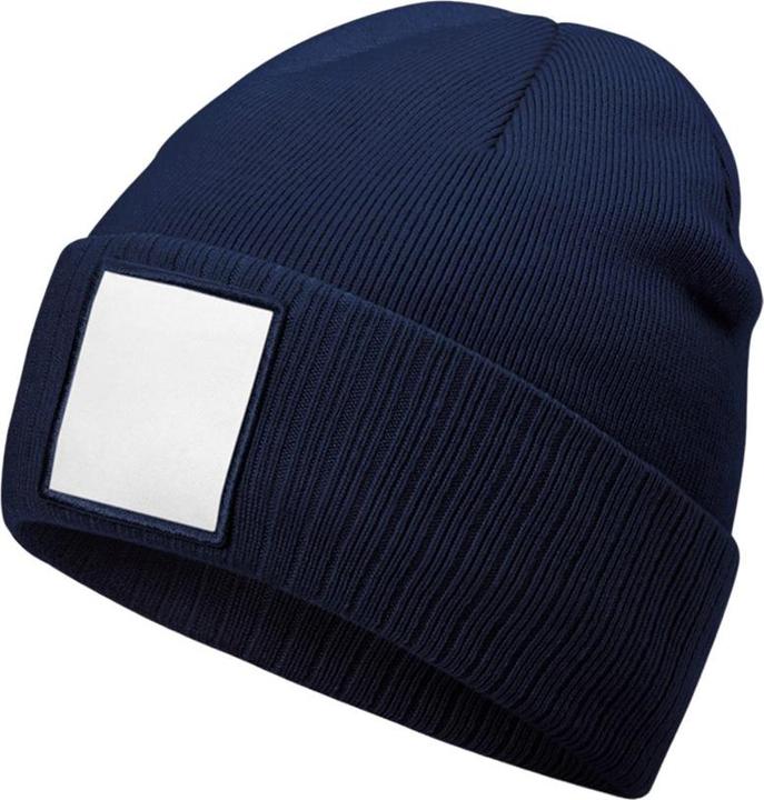 Actual product image Beechfield Appliqué Patch Beanie