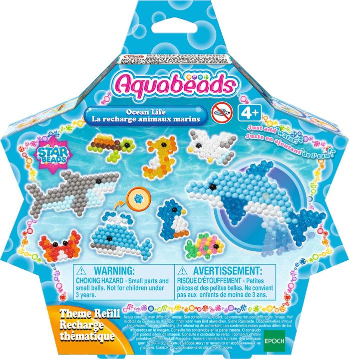 Image du produit Aquabeads La recharge animaux marins