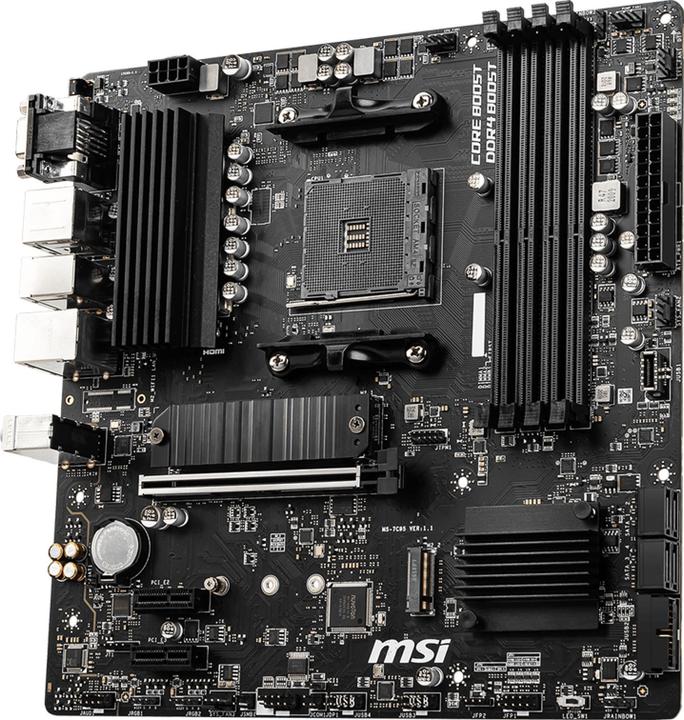 Actual product image MSI Pro-VDH (AM4, AMD B550, mATX)