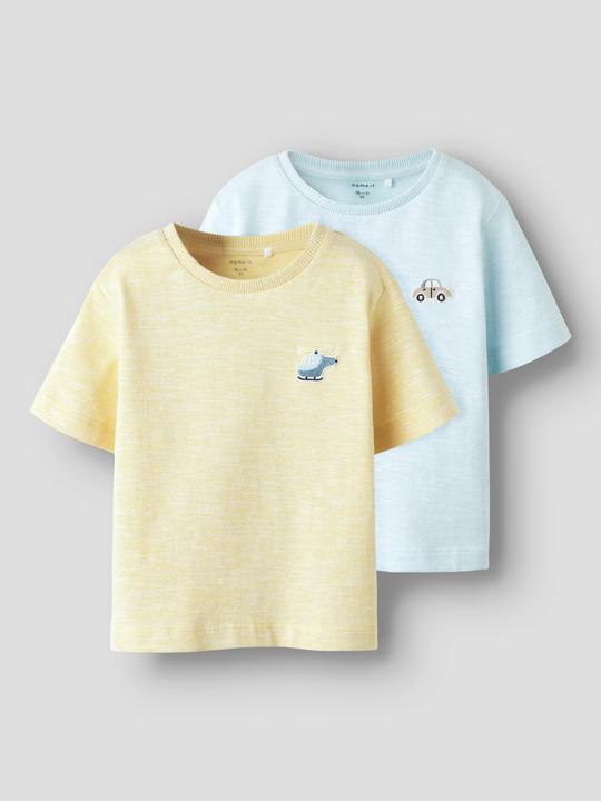 Produktbild Name it T-Shirt FREDERY Kurzarmshirt 2er Pack (92)