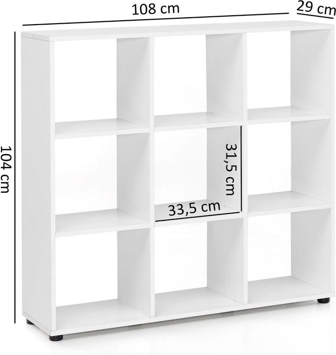 Image du produit Wohnling Zara (108 x 29 x 104 cm)