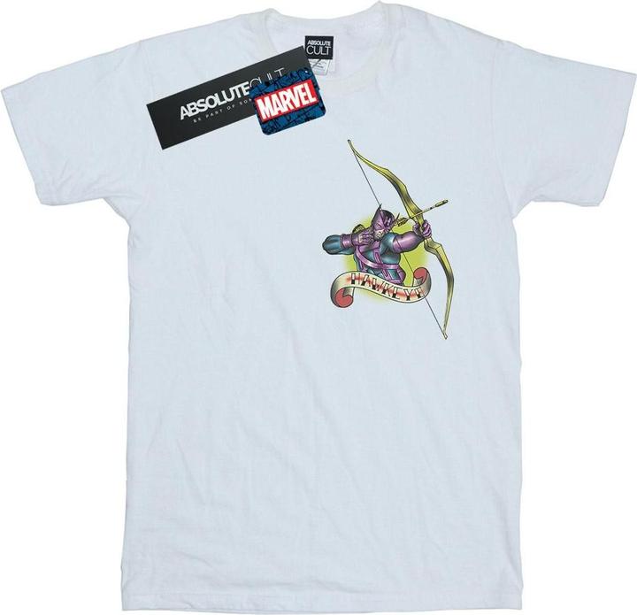 Hawkeye Tattoo Breast Print TShirt (5XL)