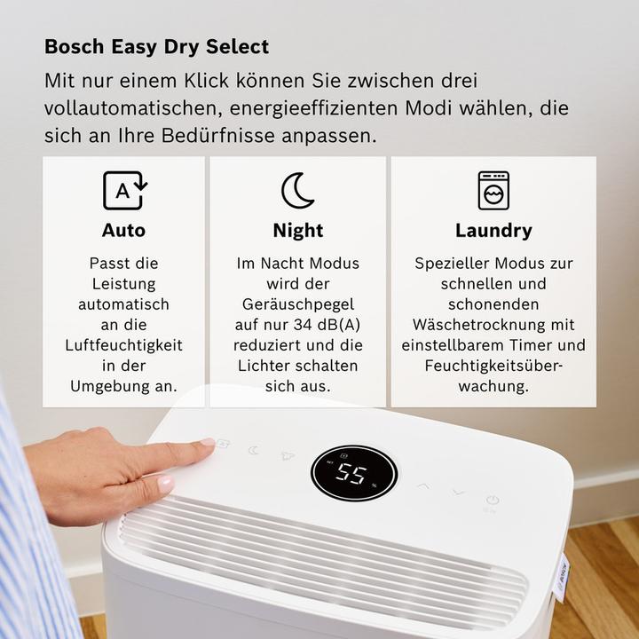 Actual product image Bosch Home Comfort Dry (17 m², 10 l/24h)