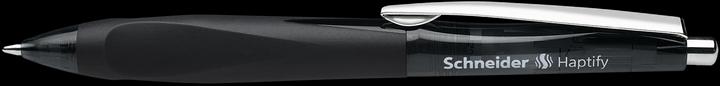 Image du produit Schneider Stylo à bille rétractable Haptify Clip-on Medium (e) (Noir, 1 x)