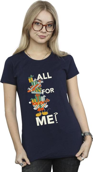 Immagine prodotto Disney Mickey Mouse Presents All For Me Maglietta Donna (S)