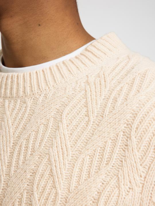 Produktbild Selected Homme Zopfstrick Strickpullover (S)