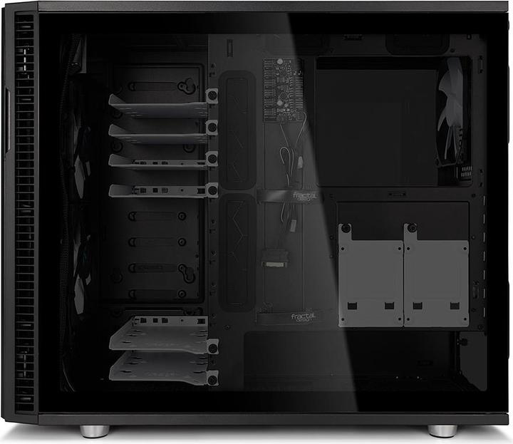 Produktbild Fractal Define R6 TG Side Panel - Dark Black