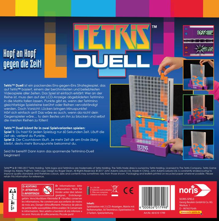 Immagine prodotto Noris Duello di Tetris (Tedesco)