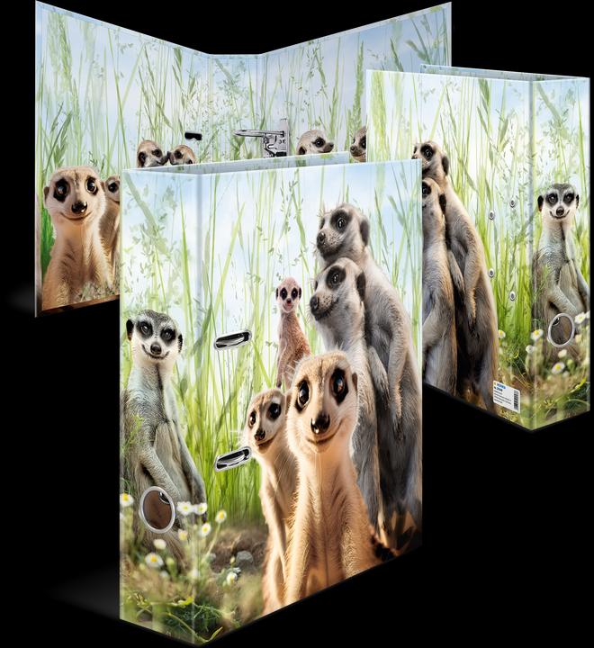 Herma Erdmännchen (A4, 70 mm, 1 Stück)