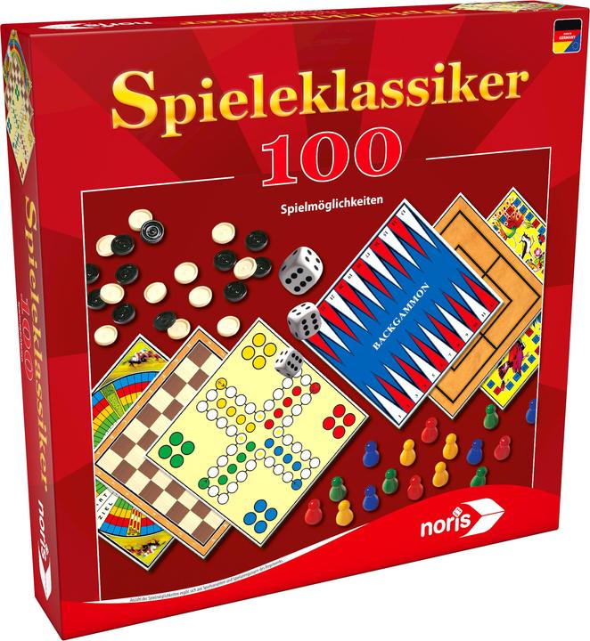 Immagine prodotto Noris Giochi classici 100 modi di giocare (Tedesco)