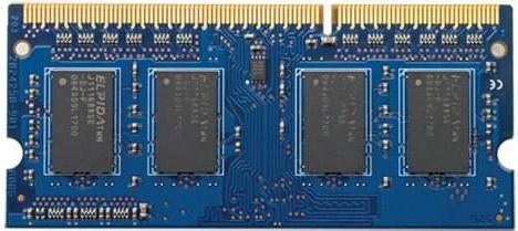 Immagine prodotto HP SODIMM 2GB PC3-12800 CL11 dPC (1 x 2GB, 1600 MHz, DDR3-RAM, SO-DIMM)