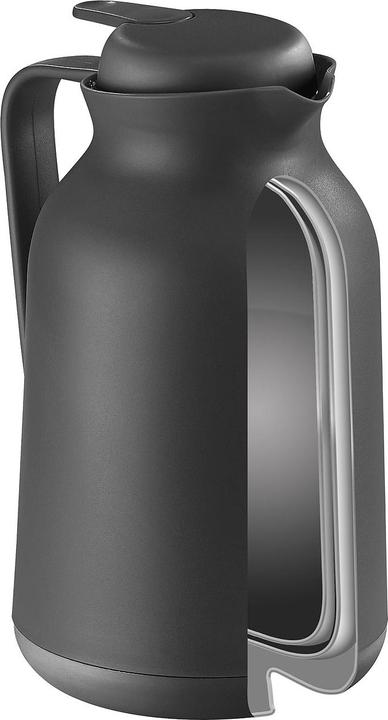 Produktbild Rosenstein & Söhne 2in1-Vakuum-Isolierkanne für Kaffee und Tee, mit Teesieb, 1 Liter (1 l)