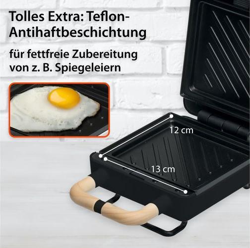Actual product image ADE Waffle Iron White