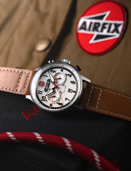 Image du produit AVI-8 AV-4088-06 Hawker Hurricane Dual-Time (Montre pilote)