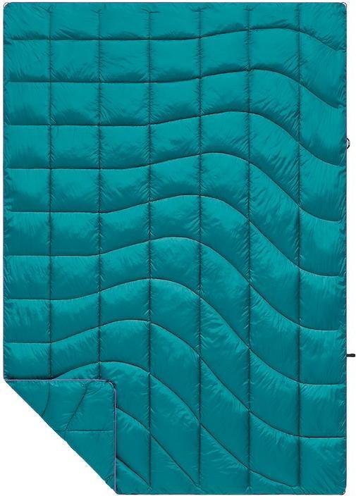 Valeurs nutritives et ingrédients Rumpl Couverture de voyage Nanoloft Puffy Harbor Blue (Pochette pour passeport)
