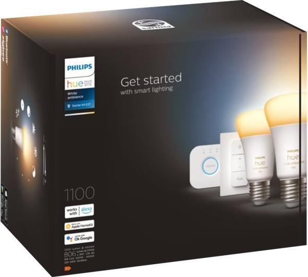 Actual product image Philips Hue Ambience Starter-Kit (E27, 11 W, 1100 lm, 1 x, F)