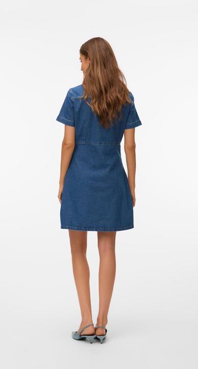 Produktbild Vero Moda VMAMANDA Kurzes Kleid Jeanskleid (L)