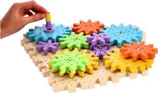 Actual product image Quercetti PlayEco+ Kaleido Gears