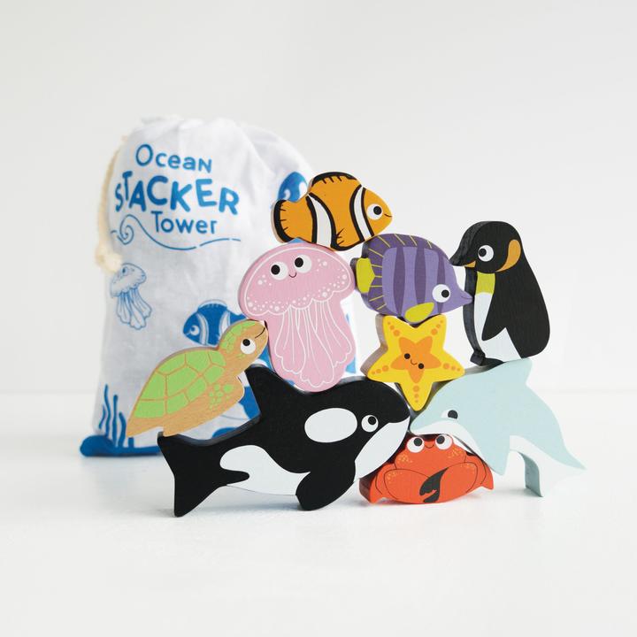 Produktbild Le Toy Van Stapelspiel Meerestiere